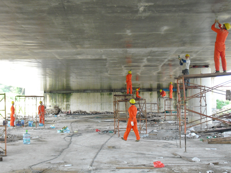 北海高德港大橋(14) - 廣西三象建筑安裝工程有限公司 www.cxyhslwjc.cn